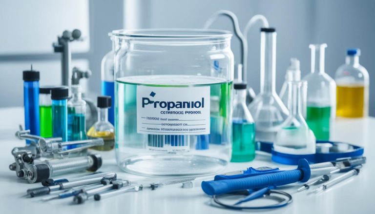 Molekul Normal Propanol dalam Larutan