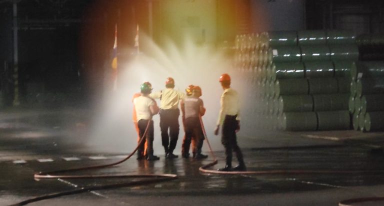 Night Fire Drill di PT Mulya Adhi Paramita: Meningkatkan Kesiapan dan Keselamatan Kerja